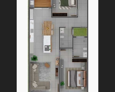 ![CDATA[Casa para Venda - 109m², 3 dormitórios, sendo 2 suites, 2 vagas - Lagos De Nova I