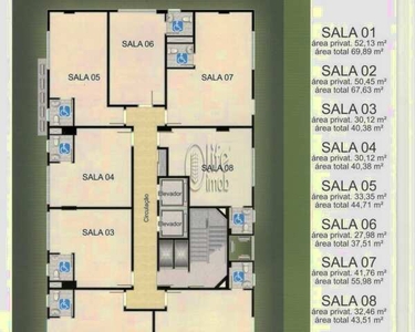 Cj. Comercial / Sala com 3 Dormitorio(s) localizado(a) no bairro Centro em São Leopoldo