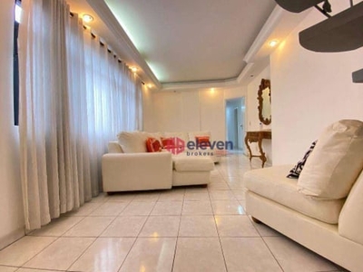 Cobertura à venda, 185 m² por R$ 810.000,00 - Ponta da Praia - Santos/SP