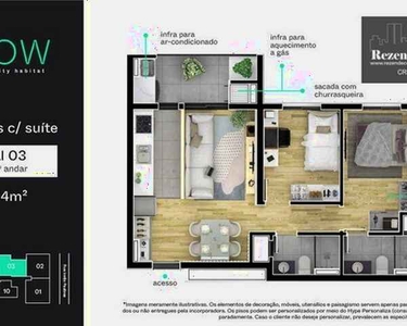 Cobertura com 3 dormitórios à venda, 81 m² por R$ 639.900,00 - Novo Mundo - Curitiba/PR