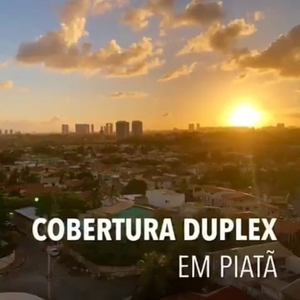 Cobertura duplex com 214m², 3/4 com piscina privativa em Piatã - Salvador - BA