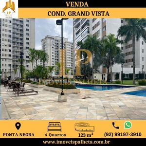 Condomínio Gran Vista, Apart 4 qts, na Ponta Negra, Manaus
