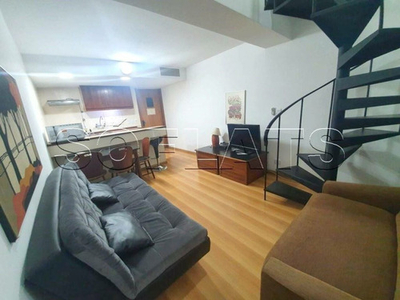Duplex Mobiliado Com Serviços, Com 1 Dormitório 56m² A 3 Minutos Andando Da Avenida Paulista.