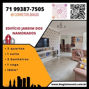 Edifício Jardim dos Namorados - 3 quartos - Suíte - 1 vaga - 160m²