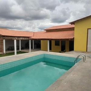 Excelente casa com piscina no Tareco de Morro do Chapéu