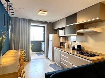 Flat com 1 dormitório à venda, 49 m² por R$ 525.000,00 - Jardim Goiás - Goiânia/GO
