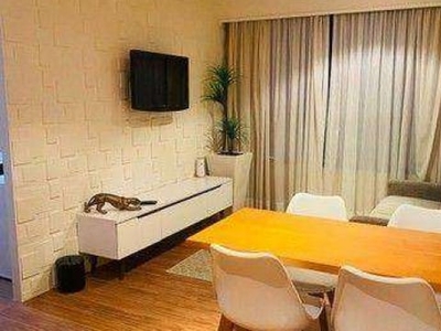 Flat com 1 dormitório para alugar, 40 m² por r$ 3.200,01/mês - parque campolim - sorocaba/sp