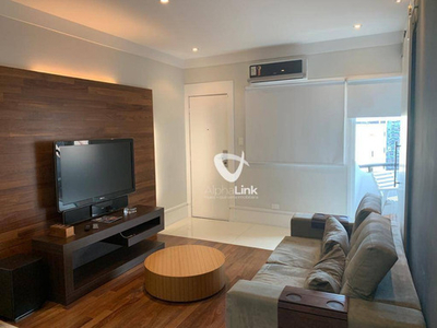 Flat Com 1 Dormitório Para Alugar, 50 M² Por R$ 4.500,00/mês