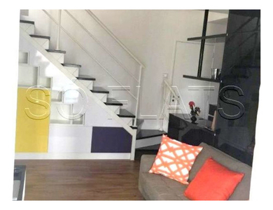 Flat Estilo Jardins 88m² 1 Dormitório Para Locação Em Pinheiros.