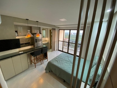 Flat moderno com 1 dormitório para alugar por R$ 3.200/mês - Calhau - São Luís/MA