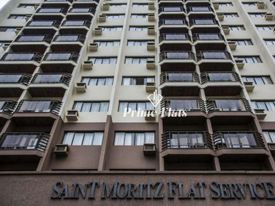 Flat No Saint Moritz Flat Service Disponível À Venda, Com 48