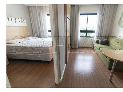 Flat Para Locação No Mercure Sp Pinheiros Contendo 28m², 1 Dormitório E 1 Vaga De Garagem.
