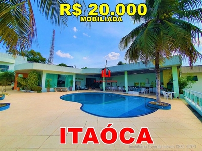 Jardim Itaóca, Casa 5 Suítes espaçosa, 1.200m², Piscina, Lazer