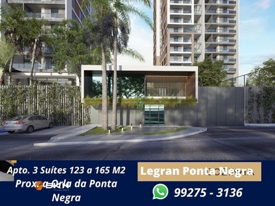 Legran Ponta Negra / Apartamento Alto Padrão de 123 a 165 m2 !!