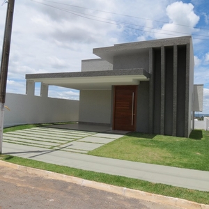 LINDA CASA NOVA DE 03 QUARTOS - RESIDENCIAL MORADA DAS GARÇAS - CIDADE OCIDENTAL.