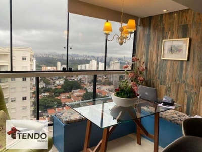 Linda Cobertura, 3 dormitórios suítes, com Varanda Gourmet, Semi-Mobiliado, 156 m² - Vila Mariana - São Paulo/SP