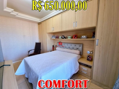Living Confort 3 Qts (Suite) 10 Andar (Vista p Pesdro Teixeira) 2 Vagas Cob e soltas