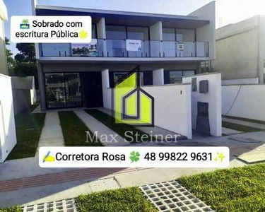 R@*Casa com piscina pronta para morar com 3 Dorms, praia dos Ingleses Florianópolis SC