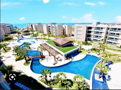Riviera Beach Place Golf , Porteira Fechada, pé na areia , com 3 quartos, 01 suite, Aquire