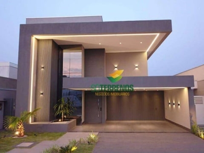 Sobrado à venda, 310 m² de área construída por R$ 3.400.000,00 - Condomínio Florais da Mata - Várzea Grande/MT