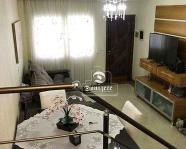 Sobrado com 2 dormitórios à venda, 93 m² por R$ 636.000,00 - Vila Alzira - Santo André/SP