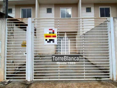 Sobrado com 2 dormitórios para alugar, 60 m² por R$ 795,00/mês - Chapada - Ponta Grossa/PR