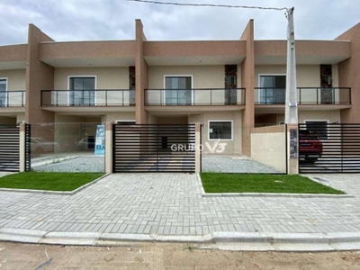 Sobrado com 3 dormitórios à venda, 97 m² por R$ 450.000,00 - Balneario Praia Gande - Matinhos/PR