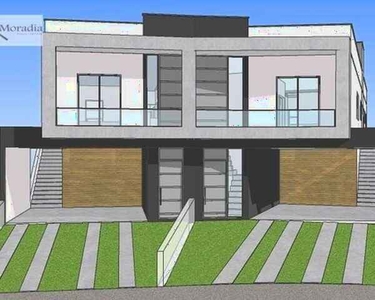 Sobrado em Construção com 3 dormitórios à venda, 130 m² por R$ 629.000 - Granja Viana - Co