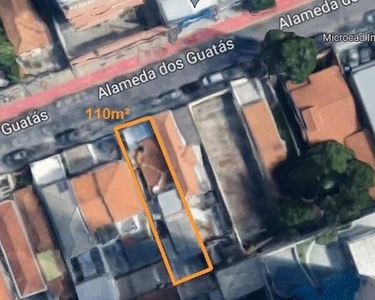 Terreno à venda, 110m², 6,50 x 16,92, Zona Mista, Mirandópolis