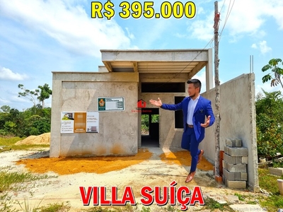 Villa Suíça Manaus, casa térrea com 3 quartos sendo 1 suíte, 200m² Terreno, Ponta Negra