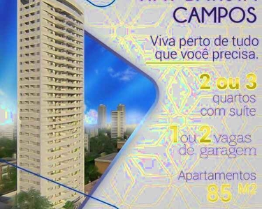 Way Batista Campos, 3 quartos, 85m²,1 ou 2 vagas,Batista Campos,Alto Padrão