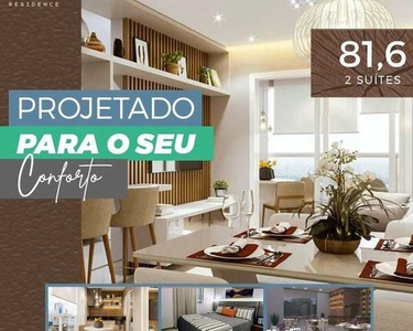 Lançamento Edificio Vila Luna Residence, 02 Suites com 81.66 m², Parque das Artes ao lado