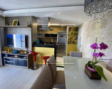 Lindo Apartamento a venda todo mobiliado na Vila das Belezas n° 1470 - Andar Alto ! Com 2