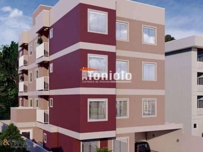 Apartamento com 3 quartos à venda na rua lourenço josé de paula, parque da fonte, são josé dos pinhais, 55 m2 por r$ 250.000