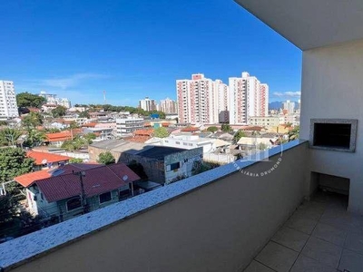 Apartamento em Barreiros, São José/SC de 76m² 2 quartos à venda por R$ 399.000,00