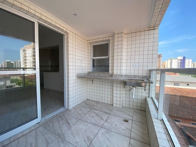 Apartamento em Vila Guilhermina, Praia Grande/SP de 62m² 2 quartos à venda por R$ 349.000,00