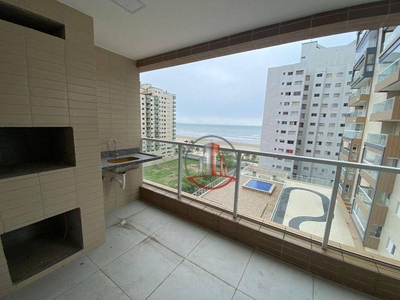 Apartamento em Campo da Aviação, Praia Grande/SP de 55m² 1 quartos à venda por R$ 389.000,00