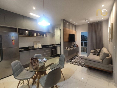 Apartamento em Canto do Forte, Praia Grande/SP de 57m² 2 quartos à venda por R$ 426.500,00