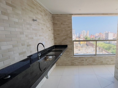 Apartamento em Canto do Forte, Praia Grande/SP de 69m² 2 quartos à venda por R$ 534.000,00