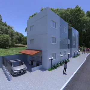 Apartamento em Morada Verde, Barra Mansa/RJ de 50m² 2 quartos à venda por R$ 207.000,00