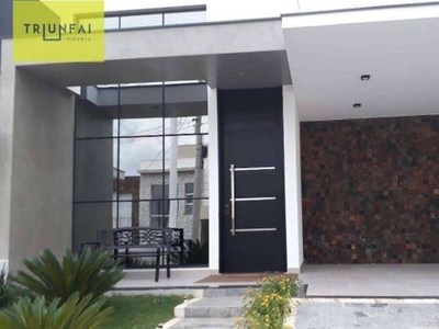 Casa com 3 dormitórios para alugar, 155 m² por r$ 6.937,00/mês - condomínio ibiti reserva - sorocaba/sp