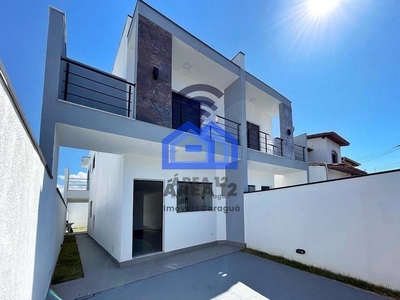 Casa em Balneário dos Golfinhos, Caraguatatuba/SP de 103m² 3 quartos à venda por R$ 524.000,00