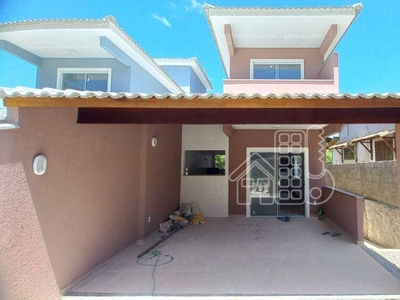 Casa em Condado de Maricá, Maricá/RJ de 112m² 3 quartos à venda por R$ 384.000,00
