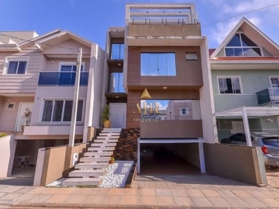 Casa em condomínio fechado com 4 quartos à venda na rua primo lourenço tosin, 723, capão raso, curitiba, 240 m2 por r$ 1.250.000