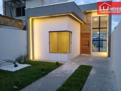 Casa nova 70 m2 3 dorm (1 ste) r$ 460.000 - jardim alto tarumã - pinhais/pr