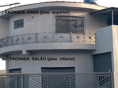DIRETO C/ PROPRIETÁRIO - VENDO CASA com SALÃO COMERCIAL no BELA VISTA – ABC-SP