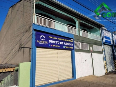 Sobrado com ponto comercial em bragança paulista.