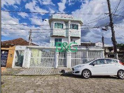 Sobrado em Esplanada dos Barreiros, São Vicente/SP de 133m² 3 quartos à venda por R$ 314.000,00