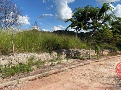 Terreno à venda, 1230 m² por r$ 107.000,00 - condomínio vale do luar - bonfim/mg