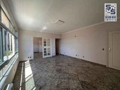 Apartamento com 3 dormitórios para alugar, 150 m² por R$ 6.000,02/ano - Ponta da Praia - S